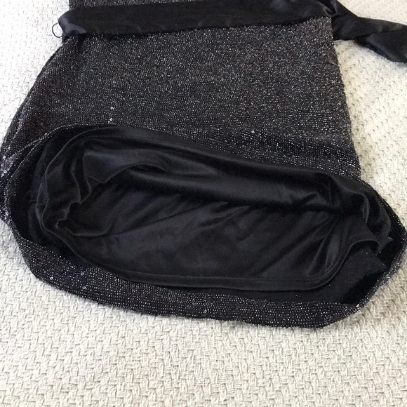 Express Black Sequin Dress (w/removable belt) - Picture 5 of 7